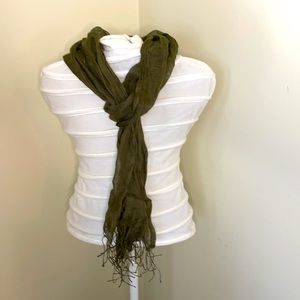 Dark Green Scarf